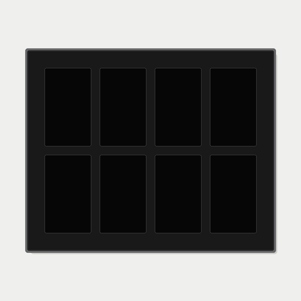 Premium aluminium metal trading card wall display frame case for Pokémon cards, MTG cards, Yu-Gi-Oh! cards, One Piece cards and sports cards, graded card wall display, PSA card frame, CGC card display, BGS slab display, One Touch magnetic holder display,