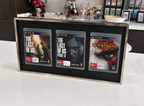 1 格（1×1）鋁製 Pokémon 鑑定交易卡金屬壁掛展示框盒 | PSA • CGC • BGS • One Touch | MTG • Yu-Gi-Oh • One Piece • 運動卡